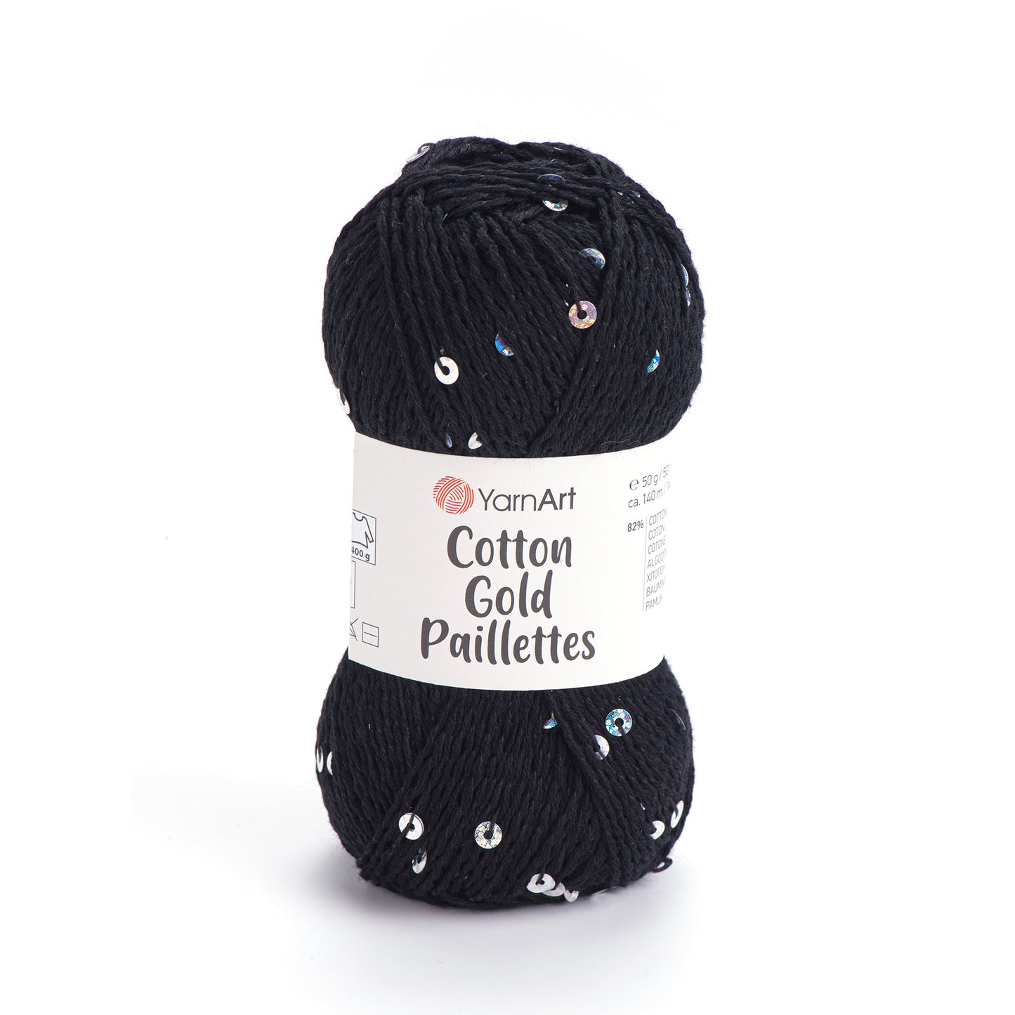 Fio YarnArt Cotton Gold Paillettes